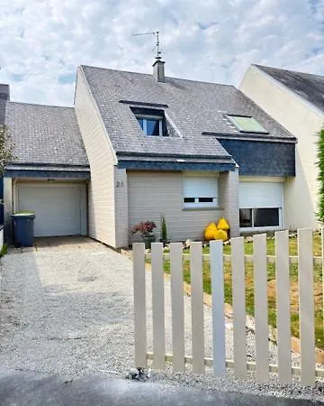 Maison Familiale 3 - Jardin Clos Bbq Linge Inclus - Entre Caen & La - Parking - Arrivee Autonome - Professionnels Bienvenus *