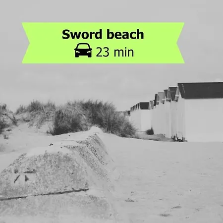 Dom wakacyjny Maison Familiale 3 - Jardin Clos Bbq Linge Inclus - Entre Caen & La - Parking - Arrivee Autonome - Professionnels Bienvenus Cambes-en-Plaine