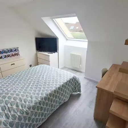 Vakantiehuis Maison Familiale 3 - Jardin Clos Bbq Linge Inclus - Entre Caen & La - Parking - Arrivee Autonome - Professionnels Bienvenus Cambes-en-Plaine