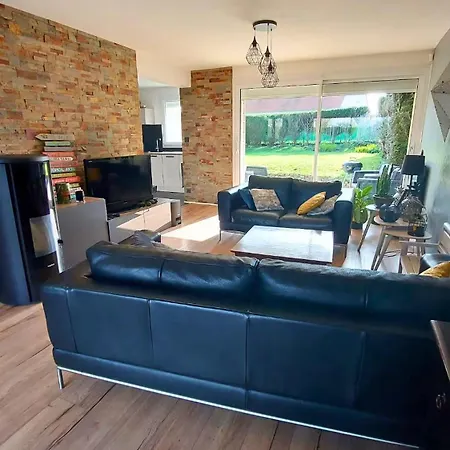 Maison Familiale 3 - Jardin Clos Bbq Linge Inclus - Entre Caen & La - Parking - Arrivee Autonome - Professionnels Bienvenus Vakantiehuis *