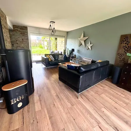 Dom wakacyjny Maison Familiale 3 - Jardin Clos Bbq Linge Inclus - Entre Caen & La - Parking - Arrivee Autonome - Professionnels Bienvenus Cambes-en-Plaine