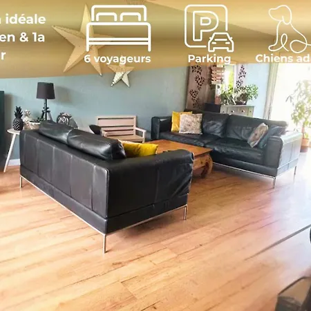 Vakantiehuis Maison Familiale 3 - Jardin Clos Bbq Linge Inclus - Entre Caen & La - Parking - Arrivee Autonome - Professionnels Bienvenus Cambes-en-Plaine