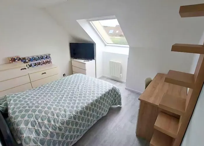 Prázdninový dům Promo Maison Familiale 3 - Jardin Clos Bbq Linge Inclus - Entre Caen & La - Parking - Arrivee Autonome - Professionnels Bienvenus Cambes-en-Plaine