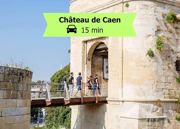 Maison Familiale 3 - Jardin Clos Bbq Linge Inclus - Entre Caen & La - Parking - Arrivee Autonome - Professionnels Bienvenus * Cambes-en-Plaine