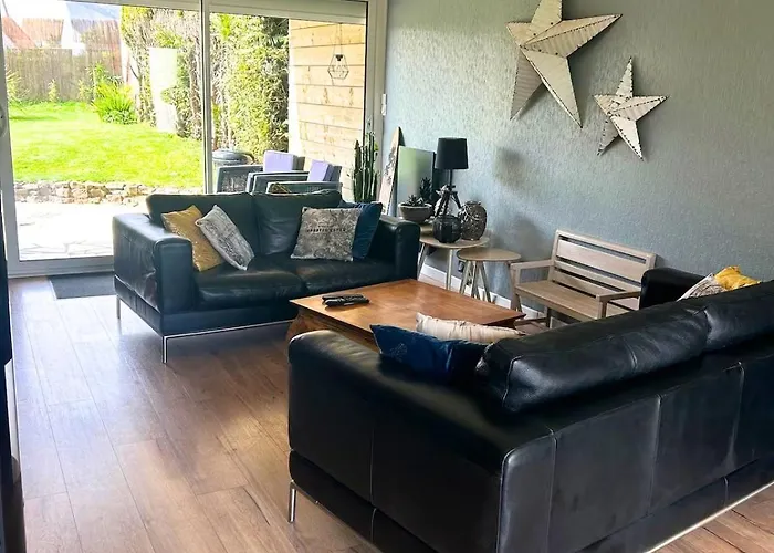 Maison Familiale 3 - Jardin Clos Bbq Linge Inclus - Entre Caen & La - Parking - Arrivee Autonome - Professionnels Bienvenus Cambes-en-Plaine