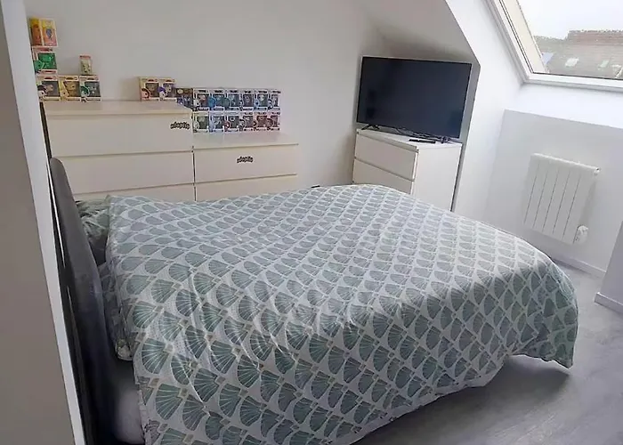 Prázdninový dům Promo Maison Familiale 3 - Jardin Clos Bbq Linge Inclus - Entre Caen & La - Parking - Arrivee Autonome - Professionnels Bienvenus