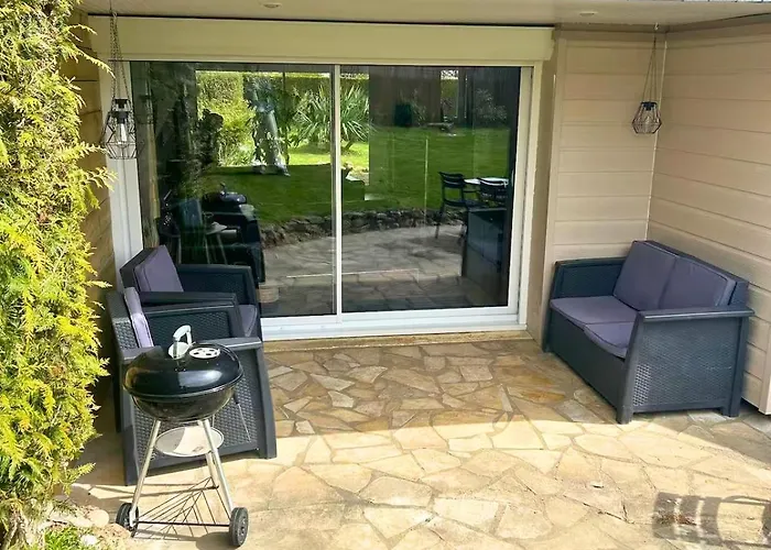 Prázdninový dům Promo Maison Familiale 3 - Jardin Clos Bbq Linge Inclus - Entre Caen & La - Parking - Arrivee Autonome - Professionnels Bienvenus Cambes-en-Plaine