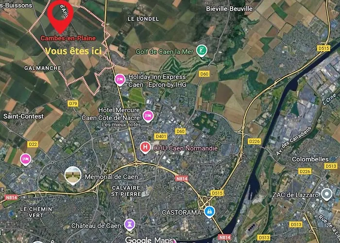 Prázdninový dům Promo Maison Familiale 3 - Jardin Clos Bbq Linge Inclus - Entre Caen & La - Parking - Arrivee Autonome - Professionnels Bienvenus Cambes-en-Plaine