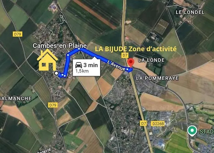 Maison Familiale 3 - Jardin Clos Bbq Linge Inclus - Entre Caen & La - Parking - Arrivee Autonome - Professionnels Bienvenus * Cambes-en-Plaine